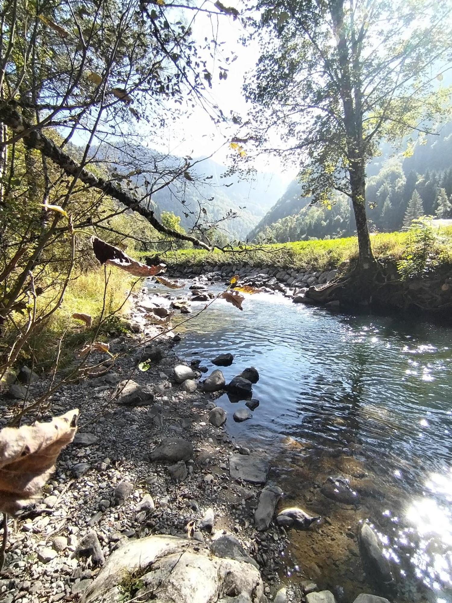 Chalet 8 Personnes + Grand Terrain Et Riviere Entremont Zewnętrze zdjęcie
