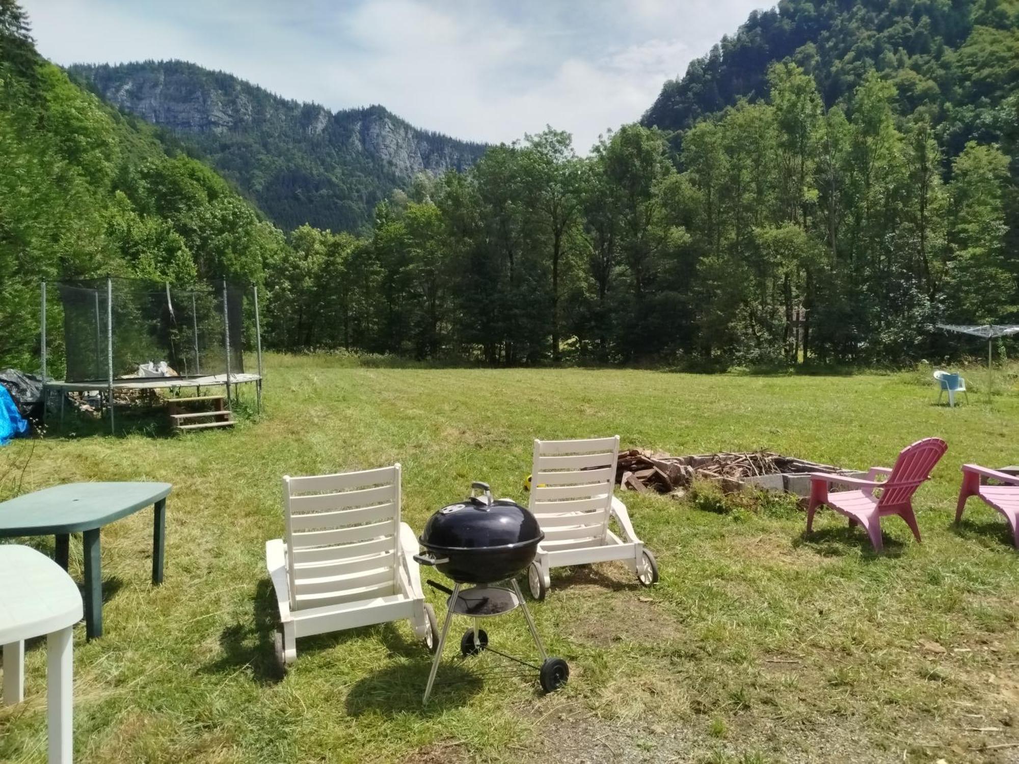 Chalet 8 Personnes + Grand Terrain Et Riviere Entremont Zewnętrze zdjęcie